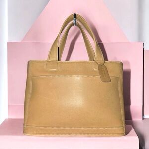 Vintage Coach Bleeker Double Top Handle Bag